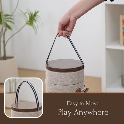 Eco-Scratcher Cat Scratching Board with Replaceable Recycled Insert