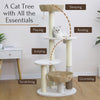 Boho Chic Style Handwoven 5-Level Cat Tree