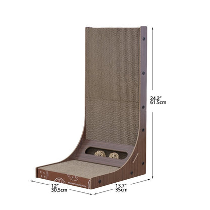 Poly Angled Cat Scratcher