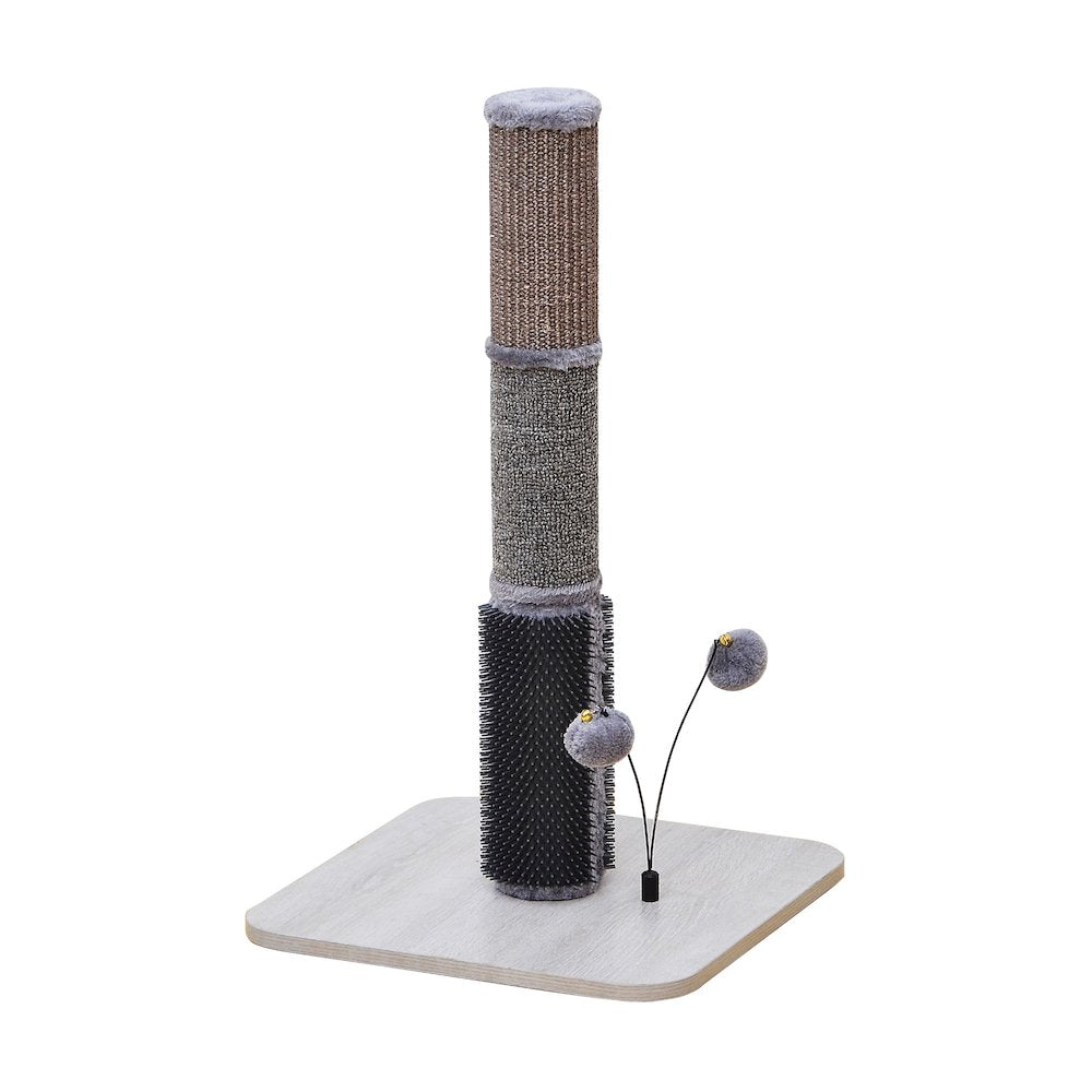 Urbane Grey Multi-Activity Scratching Post