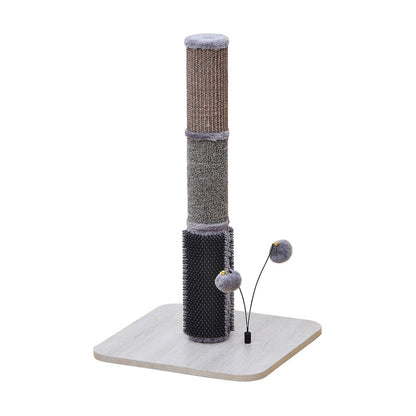 Urbane Grey Multi-Activity Scratching Post