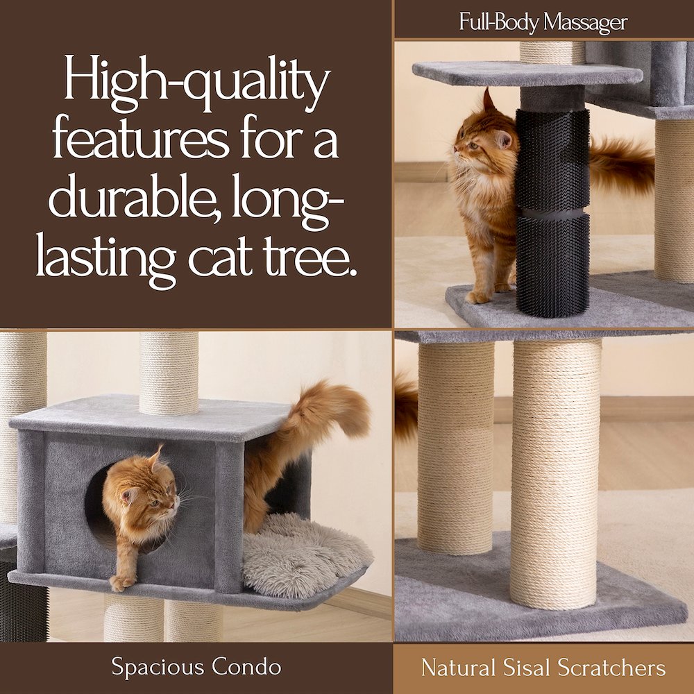Grand Maine Coon 5-Level Cat Tree