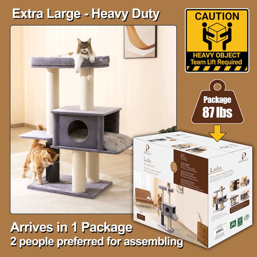 Grand Maine Coon 5-Level Cat Tree