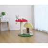 Apartment-Sized Magical Mushroom Cat Perch - 20"H, 2 Level, Medium, Moultrie