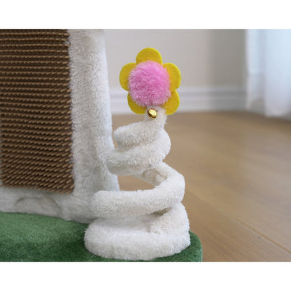 Apartment-Sized Magical Mushroom Cat Perch - 20"H, 2 Level, Medium, Moultrie