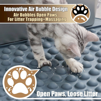 Air Bubble Paw Scrub, Grey