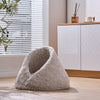 Rose Cradle Cat Bed, White