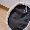 Rose Cradle Cat Bed, White