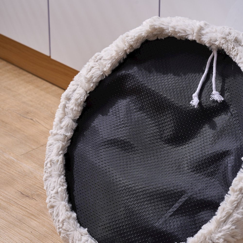 Rose Cradle Cat Bed, White