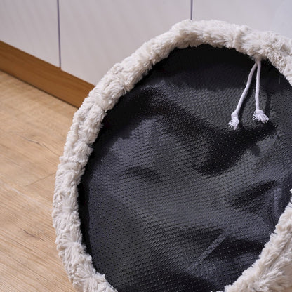 Rose Cradle Cat Bed, White