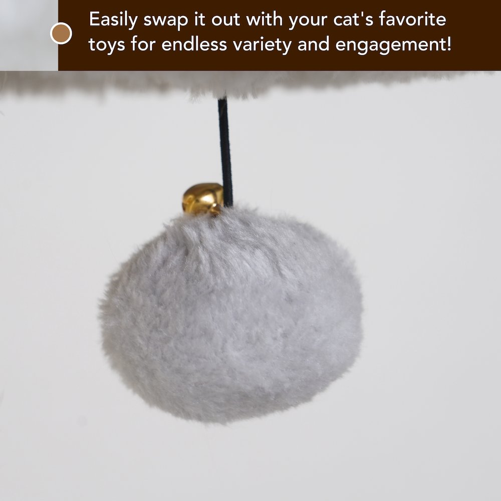 Rockview Cozy 2-Level Scratching Post Cat Tree