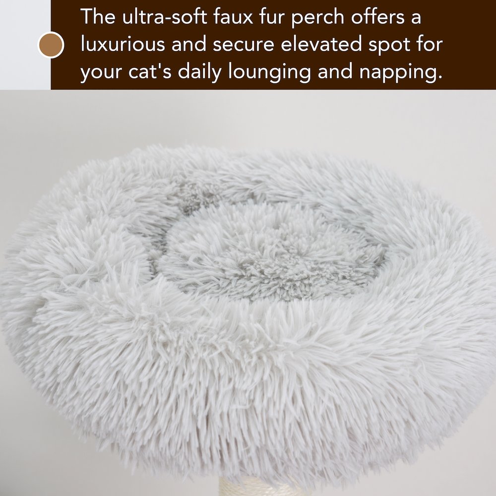 Rockview Cozy 2-Level Scratching Post Cat Tree