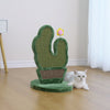 Natural Sisal Cactus-Shaped Cat Scratcher - 18"H, Natural Sisal, Small,