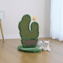 Natural Sisal Cactus-Shaped Cat Scratcher - 18"H, Natural Sisal, Small,