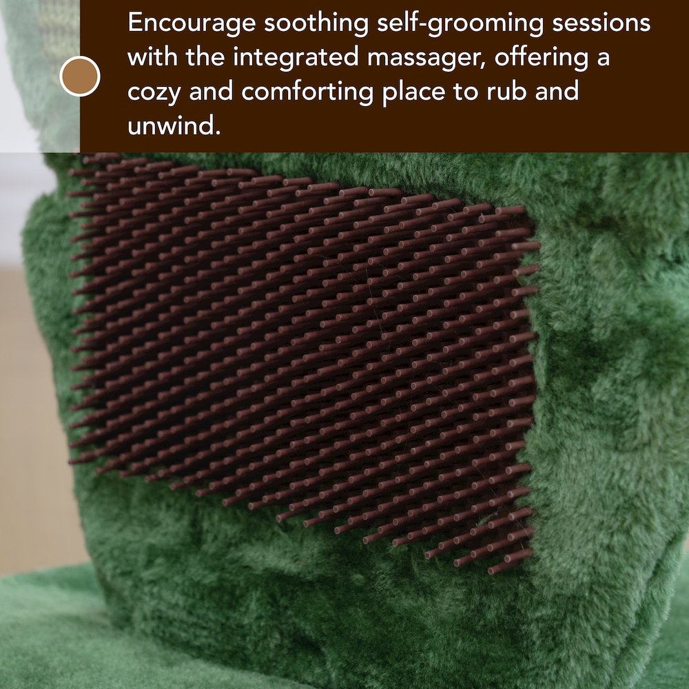 Natural Sisal Cactus-Shaped Cat Scratcher - 18"H, Natural Sisal, Small,