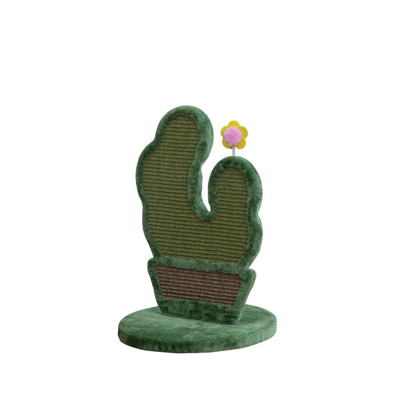 Natural Sisal Cactus-Shaped Cat Scratcher - 18"H, Natural Sisal, Small,