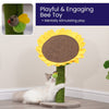 Sunflower 26" Cat Scratching Post with Replaceable Parts, Washable Beds
