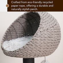 50-in Tundra Cat Tree, Grey