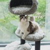 50-in Tundra Cat Tree, Grey