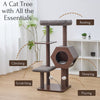 Wagon 2.0 5-level cat tower, Brown