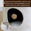 4-Level Cat Tower Winnipeg Medium Sustainable Cat Tree, 36"H