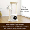 4-Level Cat Tower Winnipeg Medium Sustainable Cat Tree, 36"H