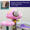 Wonderland 3-Level 31" Cat Tree for Cats & Kittens with Replaceable Parts
