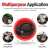 Majestic Pet 52 Inch Micro Velvet Calming Dog Bed Washable  52x35x11 Storm