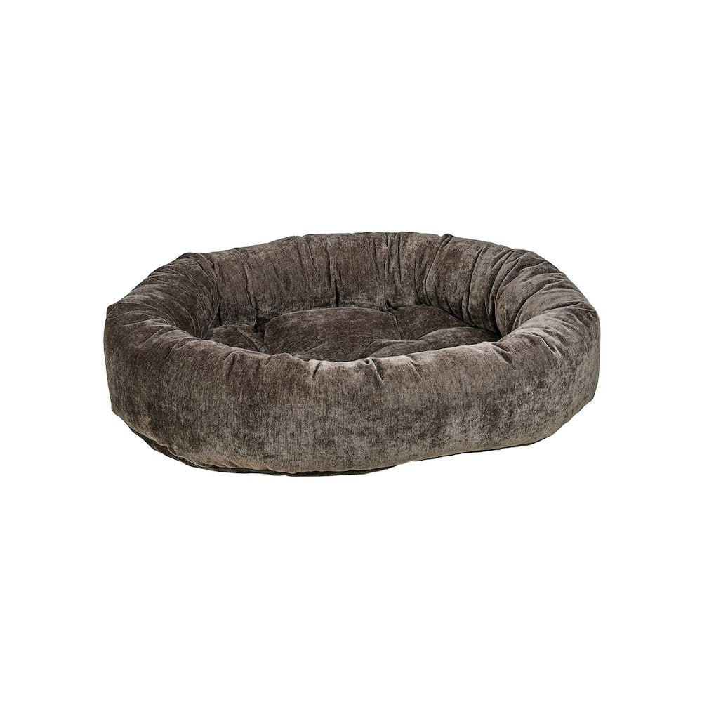 Donut Bed For Dogs in Carbon Fabric Finish Size - XXL