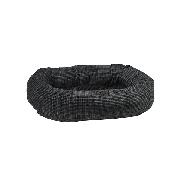 Donut Bed For Dogs in Iron Mountain Fabric Finish Size - XS