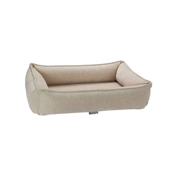 Urban Lounger Bed For Dogs in Linen Fabric Finish Size - SML