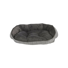 Crescent Bed For Dogs in Herringbone Fabric Finish Size - LRG