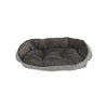 Crescent Bed For Dogs in Herringbone Fabric Finish Size - XXL