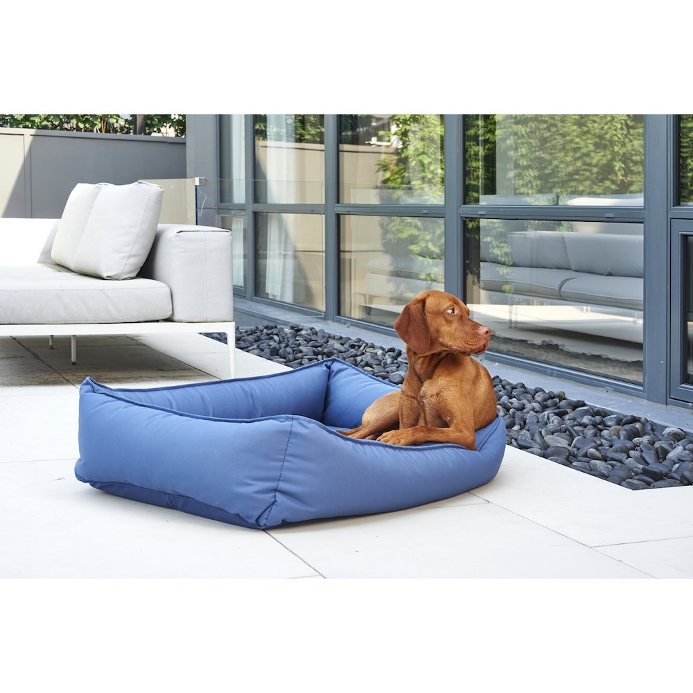 Outdoor Urban Lounger Bed For Dogs in Surfside Fabric Finish Size - MED