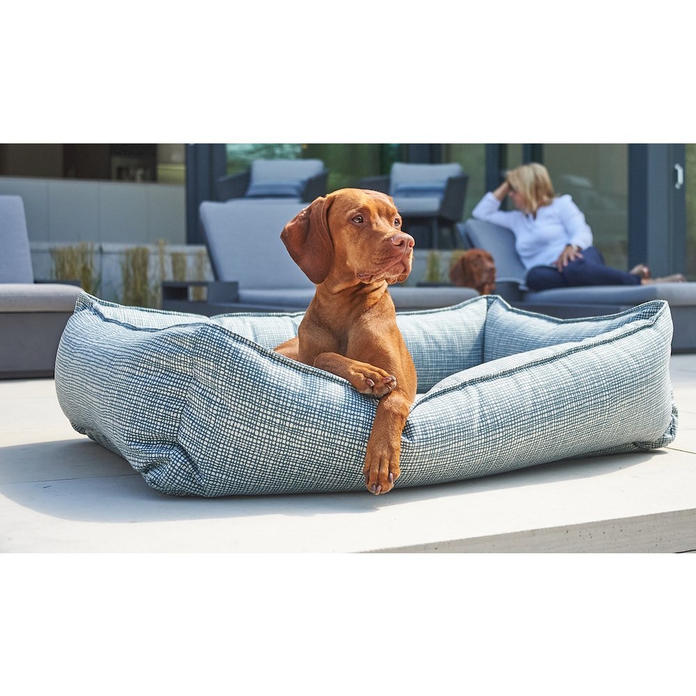 Urban Lounger Bed For Dogs in Carbon Fabric Finish Size - MED