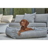 Urban Lounger Bed For Dogs in Pumice Fabric Finish Size - SML