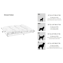 Dream FutonBed For Dogs in Koala Fabric Finish Size - SML