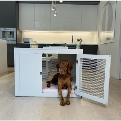 Fresco Dog CrateBed For Dogs in Lunar Fabric Finish Size - XL