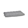 Luxury Crate Mattress For Dogs in Mercury Fabric Finish Size - MED