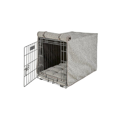 Crate Cover Bed For Dogs in Diamondback Fabric Finish Size - XXL