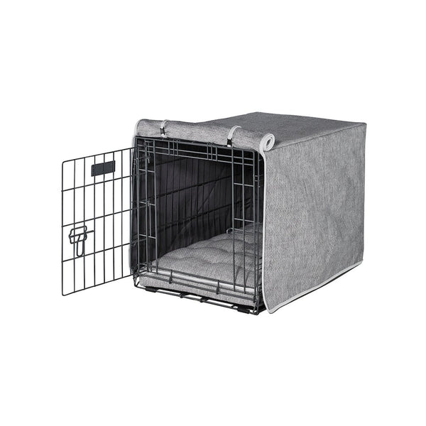 Crate Cover Bed For Dogs in Allumina Fabric Finish Size - XL
