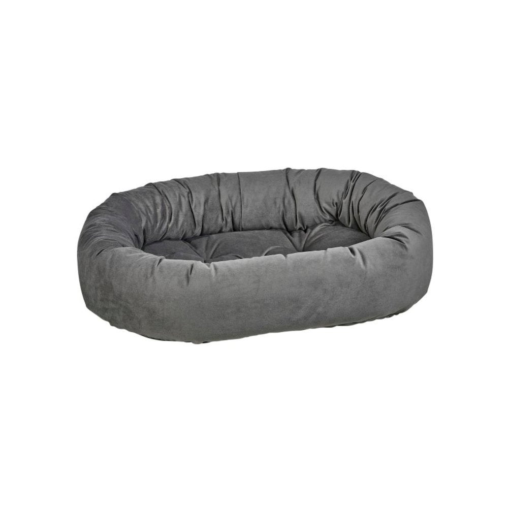 Donut Bed For Dogs in Ash  Fabric Finish Size - XS