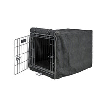 Crate Cover Bed For Dogs in Iron Mountain Fabric Finish Size - SML