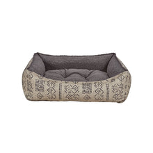 Scoop Bed For Dogs in Mayan Fabric Finish Size - MED