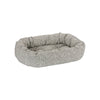 Donut Bed For Dogs in Diamondback Fabric Finish Size - SML