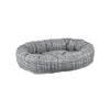 Donut Bed For Dogs in Tribeca Fabric Finish Size - MED