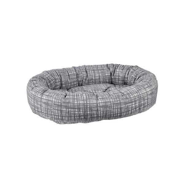 Donut Bed For Dogs in Tribeca Fabric Finish Size - MED