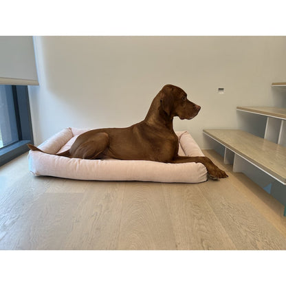 Tango Multi Bed For Dogs in Blush Fabric Finish Size - LRG