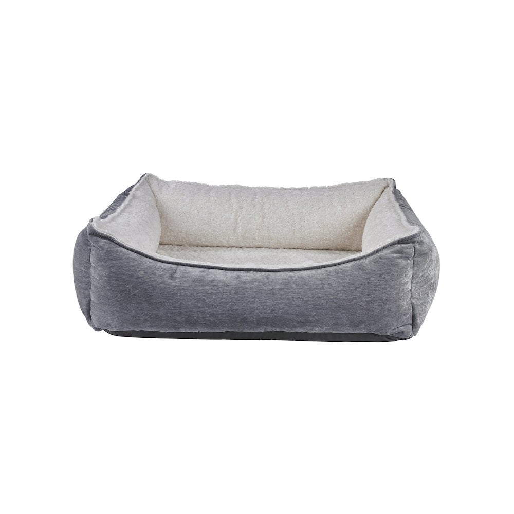 Oslo Ortho Bed For Dogs in Sanibel Stripe Fabric Finish Size - SML