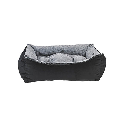 Scoop Bed For Dogs in Royal Sterling Fabric Finish Size - SML